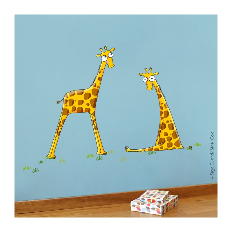 Girafons chambre bébé