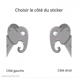 sticker éléphant